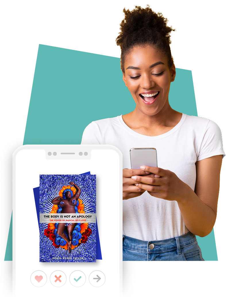 Book, movie and TV recommendations illustration